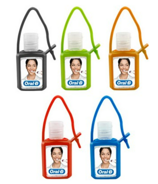 0.5 Oz. Hand Sanitizer Gel in Silicone Case (minimum of 150)