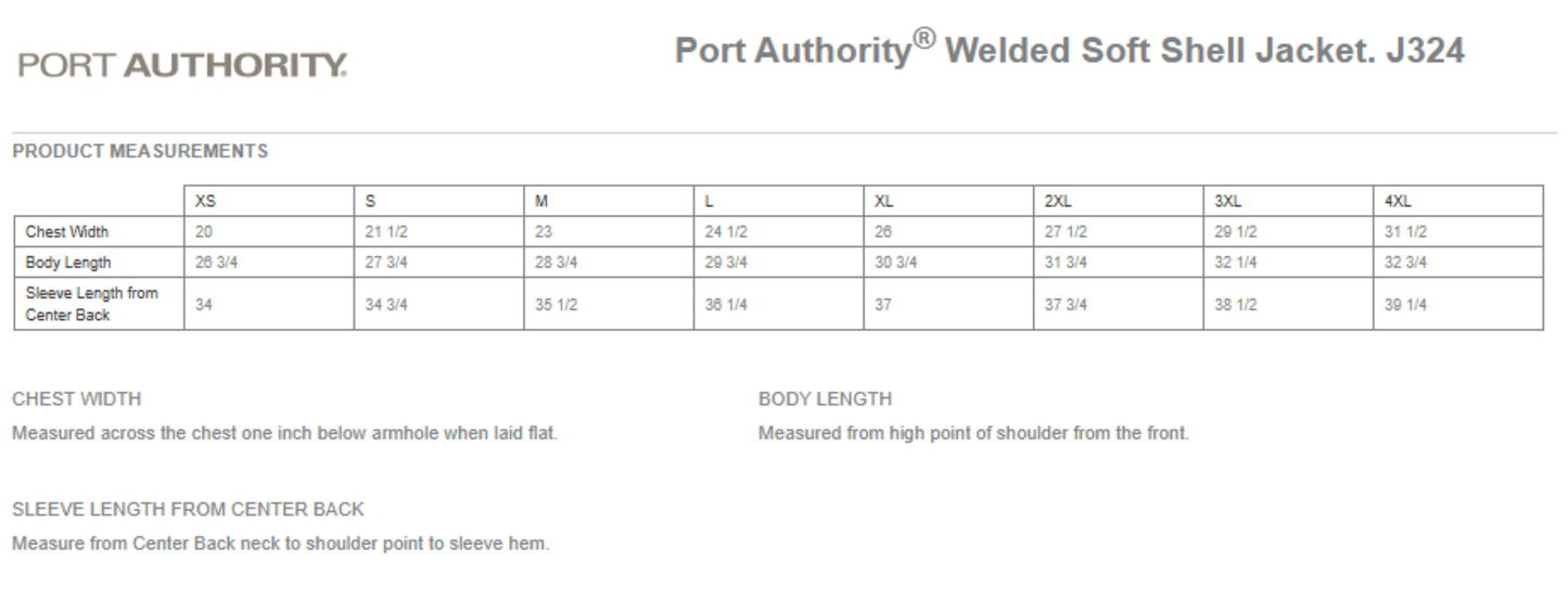 Port Authority® Welded Soft Shell Jacket (J324)